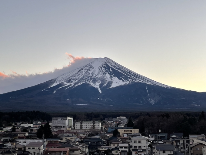 鉄道乗車記録の写真:車窓・風景(3)     「富士山駅ビル展望デッキで撮影」
