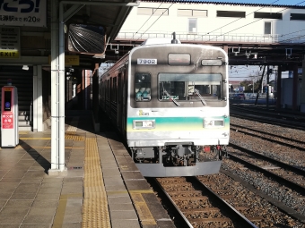寄居駅から長瀞駅の乗車記録(乗りつぶし)写真