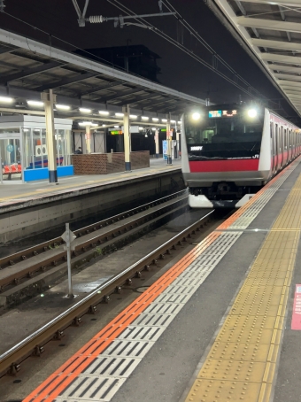 千葉みなと駅から東京駅の乗車記録(乗りつぶし)写真