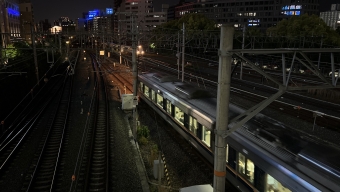 尼崎駅から新大阪駅の乗車記録(乗りつぶし)写真