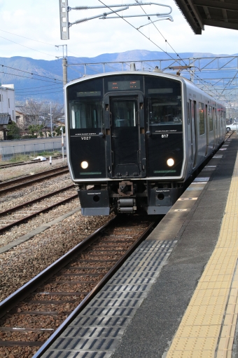 有田駅から佐賀駅の乗車記録(乗りつぶし)写真