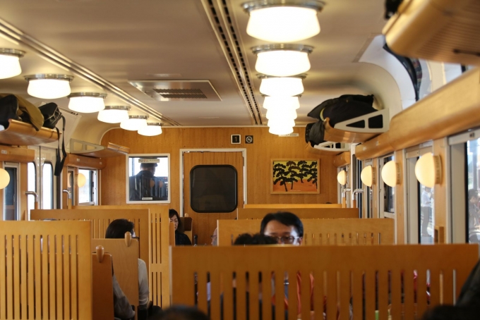 鉄道乗車記録の写真:車内設備、様子(5)     
