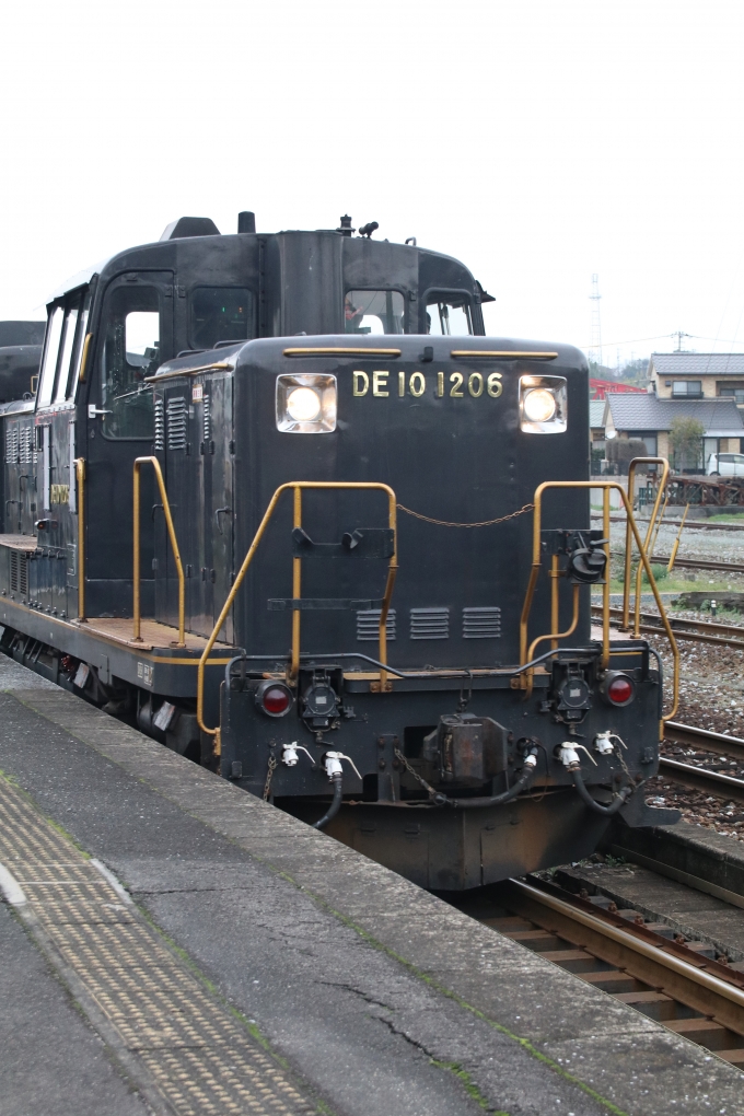 鉄道乗車記録の写真:列車・車両の様子(未乗車)(8)        「「DL人吉」牽引のDE10 1206」
