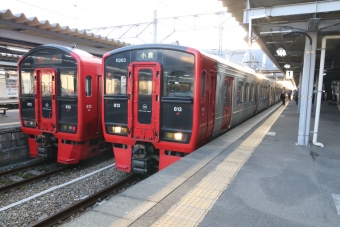 福間駅から小倉駅の乗車記録(乗りつぶし)写真