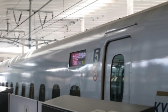 熊本駅から鹿児島中央駅の乗車記録(乗りつぶし)写真