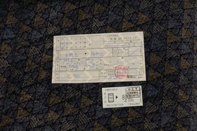 鉄道乗車記録の写真:きっぷ(15)        