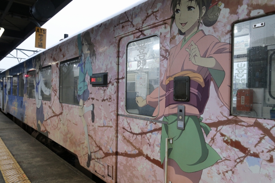 鉄道乗車記録「七尾駅から穴水駅」乗車した列車(外観)の写真(3) by hackberry 撮影日時:2022年12月30日