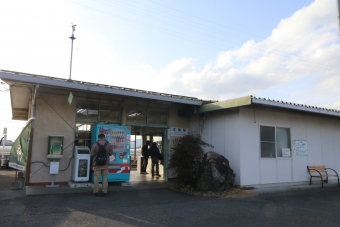 本巣駅から樽見駅の乗車記録(乗りつぶし)写真