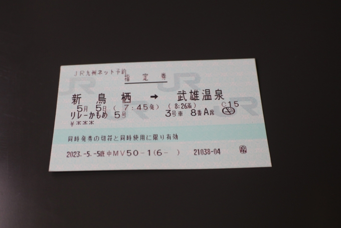 鉄道乗車記録の写真:きっぷ(6)     