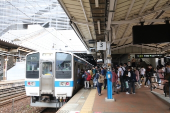 小倉駅から下関駅:鉄道乗車記録の写真