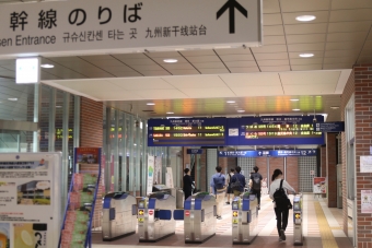 久留米駅から鹿児島中央駅:鉄道乗車記録の写真