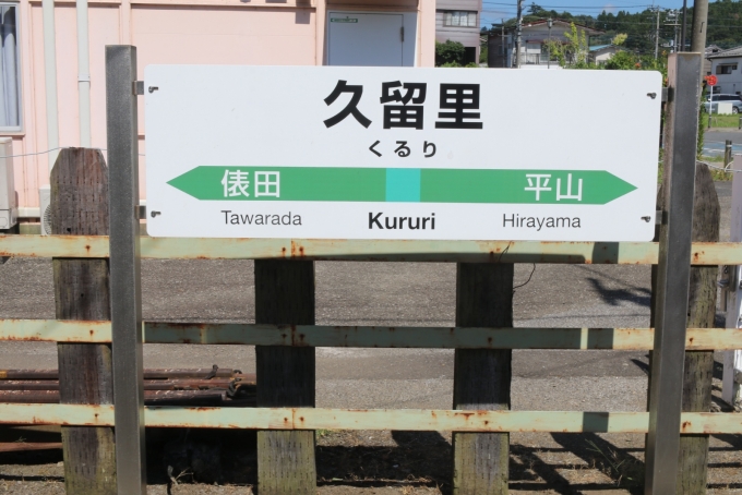 鉄道乗車記録の写真:駅名看板(6)     