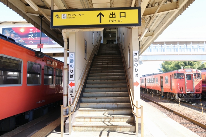 鉄道乗車記録の写真:駅舎・駅施設、様子(9)     