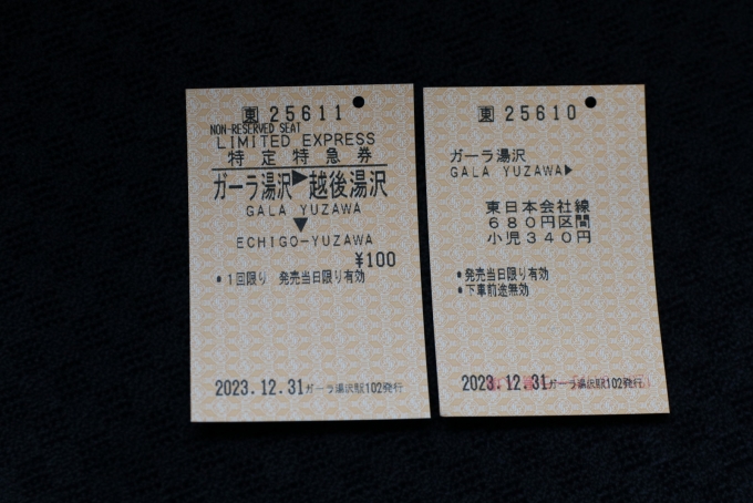 鉄道乗車記録の写真:きっぷ(24)     