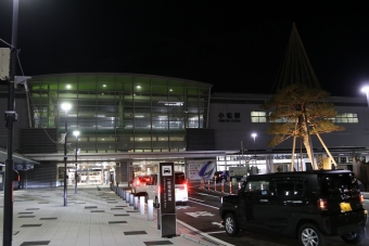 小松駅から加賀温泉駅の乗車記録(乗りつぶし)写真