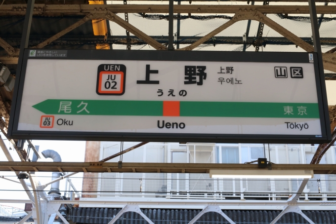 鉄道乗車記録の写真:駅名看板(3)     