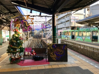 出町柳駅から三宅八幡駅の乗車記録(乗りつぶし)写真