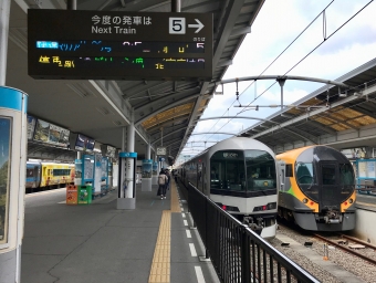 高松駅から坂出駅の乗車記録(乗りつぶし)写真