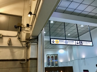 上野駅から浅草駅の乗車記録(乗りつぶし)写真