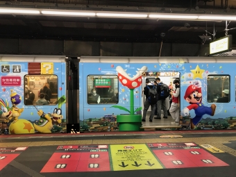 福島駅から天王寺駅の乗車記録(乗りつぶし)写真