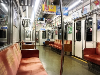 梅田駅からなかもず駅の乗車記録(乗りつぶし)写真