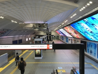梅田駅から千里中央駅:鉄道乗車記録の写真