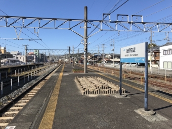 紀伊田辺駅から紀伊勝浦駅の乗車記録(乗りつぶし)写真