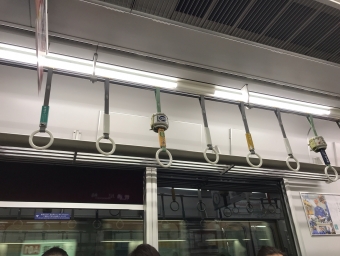 大阪難波駅から大物駅の乗車記録(乗りつぶし)写真