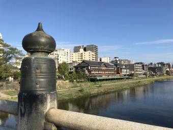 淀屋橋駅から清水五条駅の乗車記録(乗りつぶし)写真