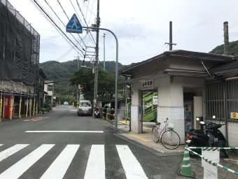 日根野駅から山中渓駅の乗車記録(乗りつぶし)写真