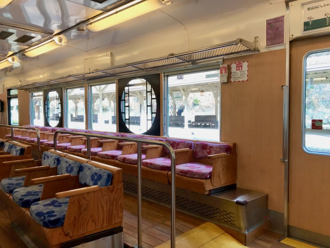 鉄道乗車記録の写真:車内設備、様子(3)        「指定席車両（自由席に乗車）」