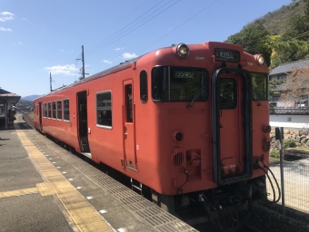 寺前駅から竹田駅の乗車記録(乗りつぶし)写真