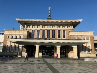 奈良駅から六地蔵駅の乗車記録(乗りつぶし)写真