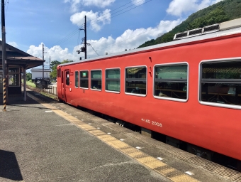 寺前駅から竹田駅の乗車記録(乗りつぶし)写真