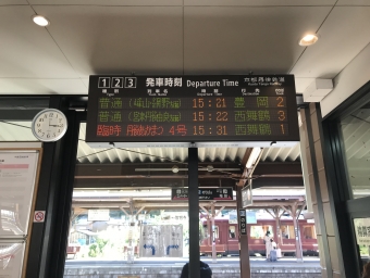 天橋立駅から宮津駅:鉄道乗車記録の写真