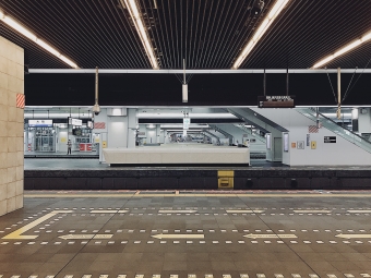 大阪駅から金沢駅の乗車記録(乗りつぶし)写真