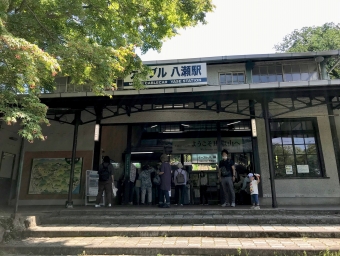 ケーブル八瀬駅からケーブル比叡駅の乗車記録(乗りつぶし)写真