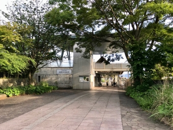 坂本比叡山口駅からびわ湖浜大津駅の乗車記録(乗りつぶし)写真