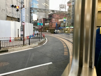 びわ湖浜大津駅から京阪山科駅の乗車記録(乗りつぶし)写真