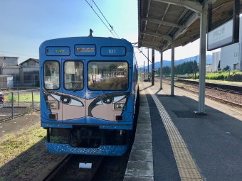伊賀上野駅から西大手駅:鉄道乗車記録の写真