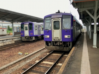 伊賀上野駅から月ケ瀬口駅の乗車記録(乗りつぶし)写真