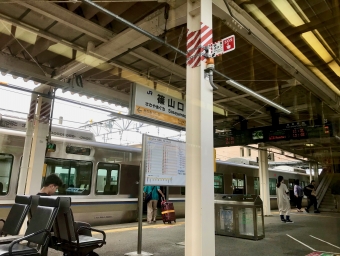 篠山口駅から福知山駅の乗車記録(乗りつぶし)写真