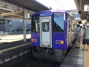加茂駅から笠置駅の乗車記録(乗りつぶし)写真
