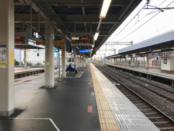 尼崎駅から近鉄奈良駅の乗車記録(乗りつぶし)写真