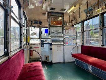 西町停留場から富山駅停留場:鉄道乗車記録の写真