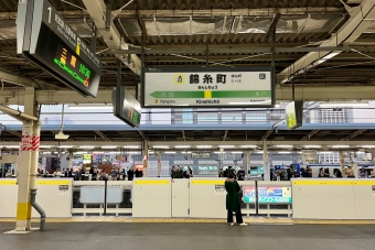 西船橋駅から錦糸町駅の乗車記録(乗りつぶし)写真