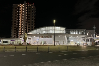 名古屋駅から春日井駅の乗車記録(乗りつぶし)写真