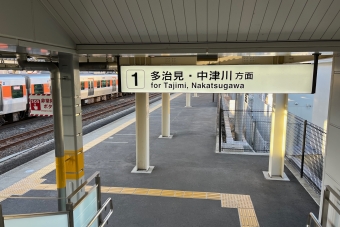 春日井駅から定光寺駅の乗車記録(乗りつぶし)写真
