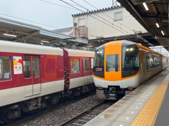 松阪駅から大阪難波駅の乗車記録(乗りつぶし)写真