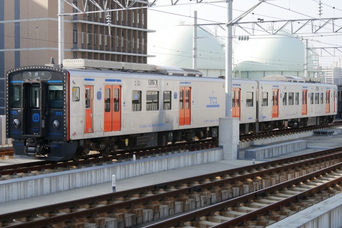 鉄道乗車記録の写真:列車・車両の様子(未乗車)(1)        「YC1-211」